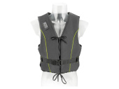 Besto 20413243 - Buoyancy Aid Dinghy Zipper All Black/Yellow Striping M 40N
