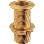 Guidi Thru-Hull Connection “Export” Normal Series, BSPP Thread, Yellow Brass