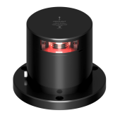 Lopolight 301-141-B-RPM-I - Navigation Light 3NM 135° Red Stop, Black Anodized, Ice-Class