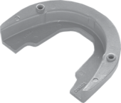 Allpa Magnesium Anode OMC/Sterndrive, Horse Shoe (OEM 983494)