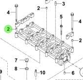 Bukh 22124-26000 - Knock Bush for R210J Cylinder Head