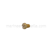 Johnson Pump 01-46794-06 - Slotted Cylinder Head Screw 12-24 UNC x 6.5 in Brass