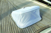 Blue Performance Hatch Cover With Mosquito Net 5 77 x 77 cm