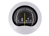 Autonautic C9-0031 - Bulkhead Nautical Compass 85mm. Conical Dial. White  
