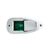 Lalizas 30921 - Mati 7 Starboard Light 112,5°, With Chrome Housing