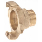 Brass Express Coupling - Male Threaded - 3/4'' (Without Gasket)