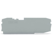 Wago Closing and Intermediate Plate 1 mm Thick for WG2006-1681