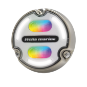 Hella Underwater Light Apelo A2, 30w, White Lens, RGB Multi Color, 3000 Lumen, 2.5m Cable, IP68/69
