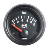 VDO 350-040-011G - Cockpit International Brake Pressure 10Bar 52mm 24V