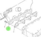Nanni Diesel 970313086 - Inlet Manifold for N4 Series Engines