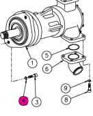 Northern Lights 15-04802 - Lock Washer, Hi-collar M12