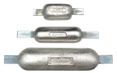 Zinc Anode For Welding, 110x60x190x28mm (1,00kg)