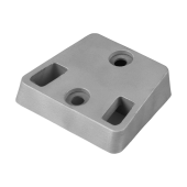 Tecnoseal 984547 Zinc OMC Cobra Gimbal Plate Anode for 130-385 HP Engines