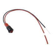 Miniature 12v Red Led Control Light