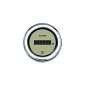 Vetus HOURCN - Meter of Engine Hours, Cream, 12/24V