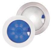 Hella EuroLED 150 Touch Recessed Spot 9-33V White With White/Blue Light