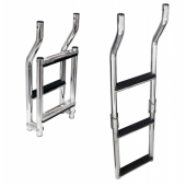 Stainless Steel Ladders 3 Steps Plastic Steps