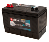 Allpa Sport Battery 12v, 165ah