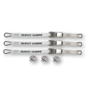Hurley 3-Point Tie Down Package White