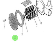Nanni Diesel 970301673 - Sea Water Pump Cover for HE and N4 Engines