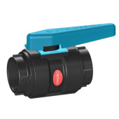 Trudesign 90552 Ball Valve 1''1/2 BSP - Black - Packaged