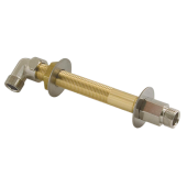 SeaStar HF5513 - Bulkhead Fitting Kit L=3" For 3/8" Tube, Single Cylinder