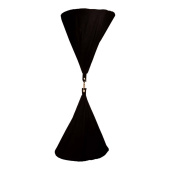 Diabolo Black Canvas 60x120 cm