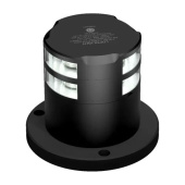 Lopolight 300-112G2ST-PRO - 3Nm 360° White Double Black Anodized Navigation Light