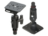 Borika SLr110 - Mounting Plate With Support And Ball Hinge For Screens Up To 7"