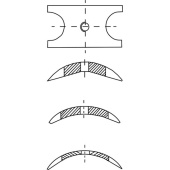 Jabsco 2441 - Pump Cam Plate for Flexible Impeller Cooling Pump 020 1/2