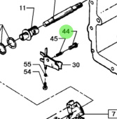 Bukh 000D9759 - Cotter Bolt for DV24RME, DV29RME, and DV32 Engines