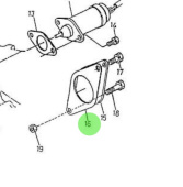 Nanni Diesel 970302872 - Regulator Adjustment Gasket for HE Series Engines