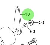 Steyr 2203777-0 - Lever Potentiometer Spare Part