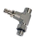 SeaStar HF6001 - Bleeder Tee For Cylinder HC4461-3/5326-3/5328-3/5329-3 (2 Per Kit)