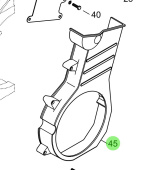 Steyr 2178883-0 - T-Belt Cover Lower Section for MO Series Engines