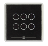 Vetus MPA1MB - Aluminium Monitoring Light Panel 12V, Black