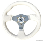 Osculati 45.138.03 - Tender Steering Wheel White/Polished Stainless Steel Ø 300 mm