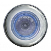 Hella Marine 2JA 343 980-142 - White LED Spot Light With Blue Ambient Ring, Gold Stainless Steel Rim
