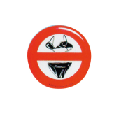 ERREGRAFICA No Underwear Allowed on Board Adhesive Sign