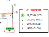 Bukh 00112-2H100 - Trim Wiring Assembly for R210J and S270J Engines