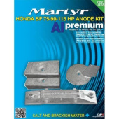 Martyr Aluminium Anode Kit For Honda 75-90-115HP