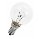  Bulb 24V 25W E14 Spherical Ø45x75mm