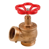 Fire Valve 2x 2" Outside Thread At Right Angles 30°