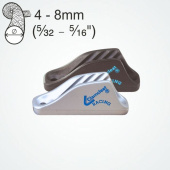Clamcleat CL254 Racing Midi Cleats for 4–8 mm Rope