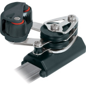Ronstan RC12687C Series 26 Control End, Double Sheave Becket & Cleat