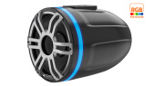 Hertz HTX 8H S-FL-G - 8" Marine Tower Sport Speaker Black RGB LED, Flush Mount, Single, 400 Watt