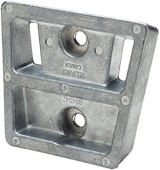MG Duff CM984547Z Bombardier Johnson Evinrude Zinc Transom Mount Block Anode