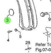 Nanni Diesel 970312074 - Plug for Timing Gear and Rear Plate