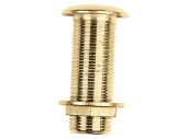 Brass Through Hull Fitting Extra Long Model 1/2X70 mm