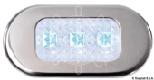 Osculati 13.181.03 - Polycarbonate Courtesy Light 3 Blue LEDs